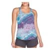 Women's Colosseum Mila Tie Dye Tank Top Paint Splatter