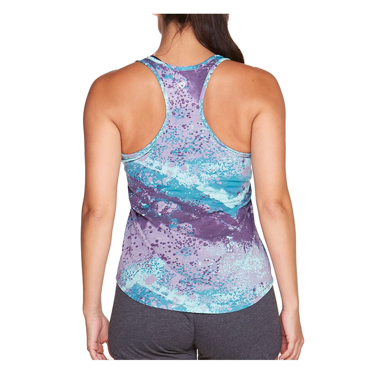 Women's Colosseum Mila Tie Dye Tank Top Paint Splatter 3 Women's Colosseum Mila Tie Dye Tank Top Paint Splatter - Image 3