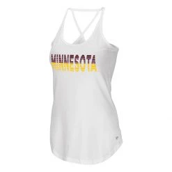 Colosseum Women's Minnesota Golden Gophers Icetown Tank White