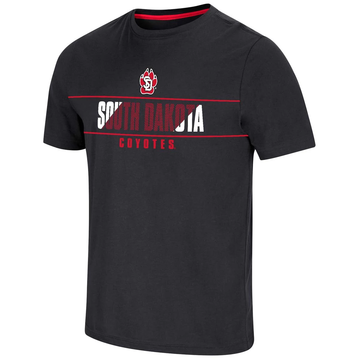 Colosseum South Dakota Coyotes Hungus T-Shirt Red 1 Colosseum South Dakota Coyotes Hungus T-Shirt Red