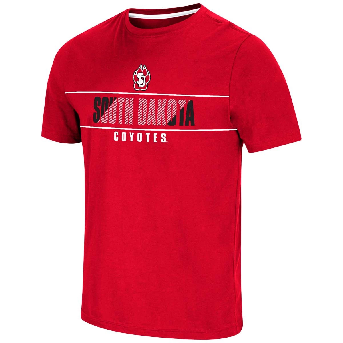 Colosseum South Dakota Coyotes Hungus T-Shirt Red 4 Colosseum South Dakota Coyotes Hungus T-Shirt Red - Image 4