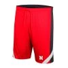 Colosseum Nebraska Cornhuskers Am I Wrong Reversible Shorts Red