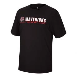 Colosseum Omaha Mavericks Four Leaf T-Shirt Black