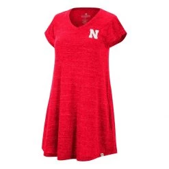 Colosseum Women's Nebraska Cornhuskers Diary Dress Red