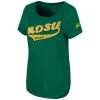 Colosseum Women's North Dakota State Bison Down To River T-Shirt Forest