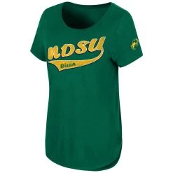 Colosseum Women's North Dakota State Bison Down To River T-Shirt Forest