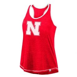 Colosseum Women's Nebraska Cornhuskers Circus Tank Red