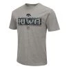 Colosseum Iowa Hawkeyes Operation Hat Trick Yorktown T-Shirt Grey Heather