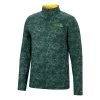 Colosseum North Dakota State Bison Tivo 1/4 Zip Top Forest