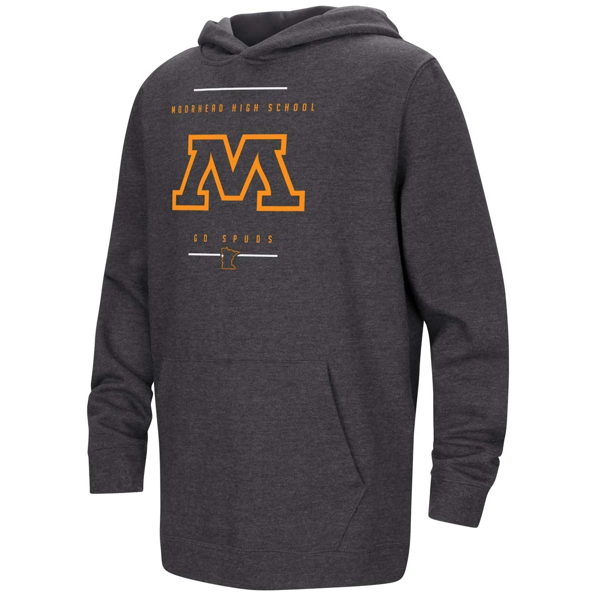 Colosseum Kids' Moorhead Spuds Quicksilver Hoodie Black 1 Colosseum Kids' Moorhead Spuds Quicksilver Hoodie Black