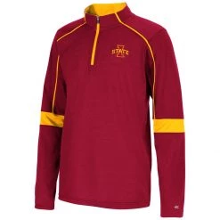 Colosseum Kids' Iowa State Cyclones Slugworth 1/4 Zip Cardinal