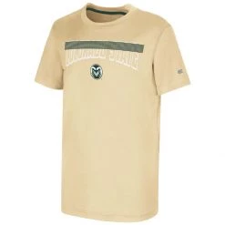 Colosseum Kids' Colorado State Rams Butterscotch T-Shirt Gold