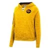 Colosseum Women's Iowa Hawkeyes Devil Sparkle Hoodie Gold
