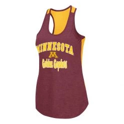 Colosseum Women's Minnesota Golden Gophers Racerback Mary Tank Maroon/gold -Colosseum Sales Shop unnamed file 1211