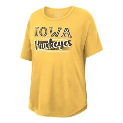 Colosseum Women's Iowa Hawkeyes Reporter T-Shirt Black
