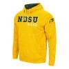 Colosseum North Dakota State Bison Cyber 21 Hoodie Gold