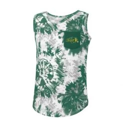 Colosseum Girls' North Dakota State Bison Reappearing Tank Green