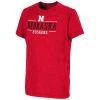Colosseum Kids' Nebraska Cornhuskers Toontown T-Shirt Red