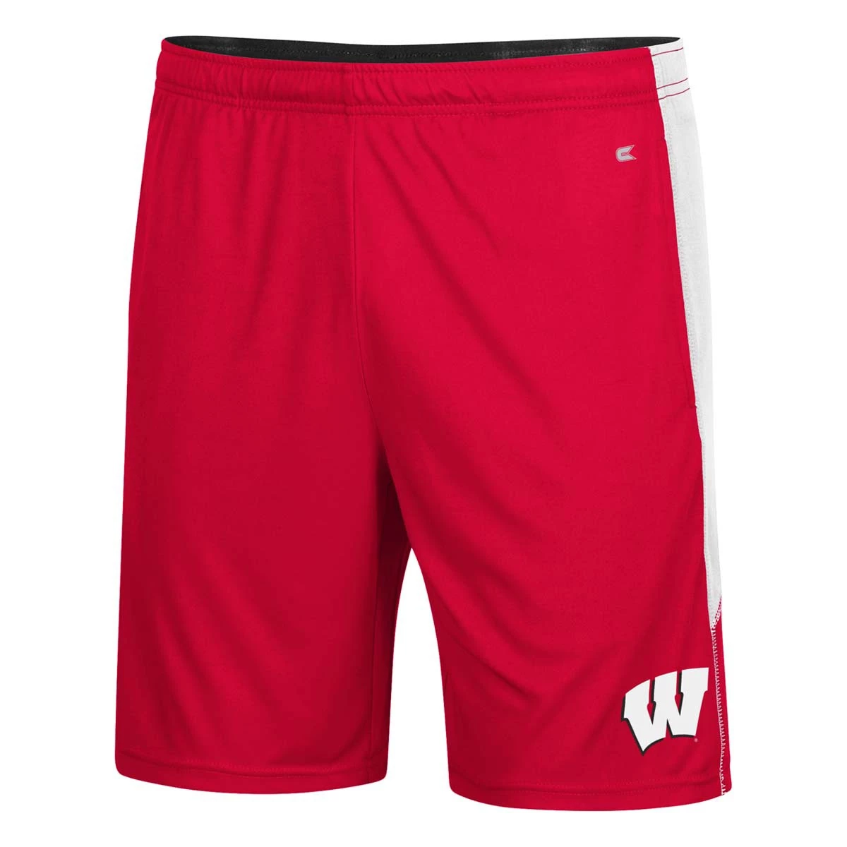 Colosseum Wisconsin Badgers Jigawatts Shorts Red 2 Colosseum Wisconsin Badgers Jigawatts Shorts Red - Image 2