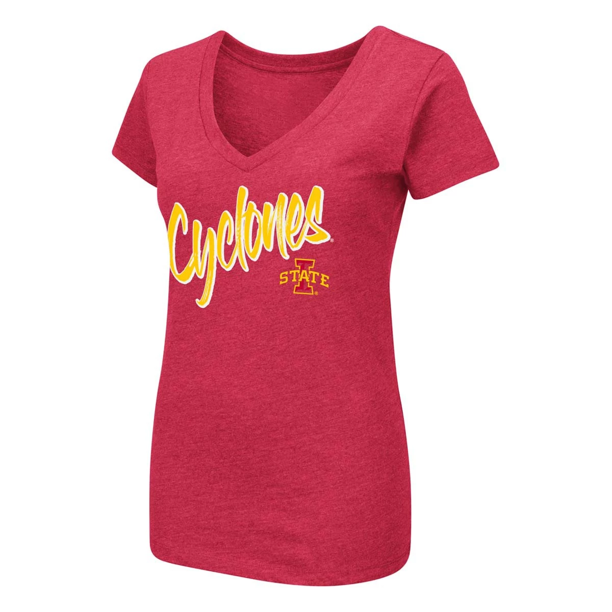 Colosseum Women's Iowa State Cyclones Playbook 21 T-Shirt Garnet 2 Colosseum Women's Iowa State Cyclones Playbook 21 T-Shirt Garnet - Image 2