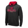 Colosseum Nebraska Cornhuskers Cotton DAT Hoodie Black