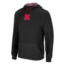 Colosseum Nebraska Cornhuskers Interview Hoodie Black
