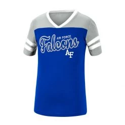 Colosseum Girls' Air Force Academy Practically T-Shirt Royal