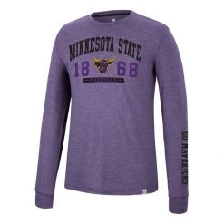Colosseum Minnesota State Mavericks Zen Long Sleeve Shirt Purple