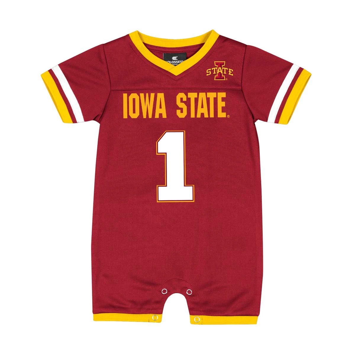 Colosseum Infant Iowa State Cyclones Magic Romper Cardinal 2 Colosseum Infant Iowa State Cyclones Magic Romper Cardinal - Image 2
