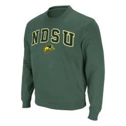 Colosseum North Dakota State Bison Now 21 Crewneck Sweatshirt Forest
