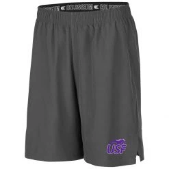 Colosseum Sioux Falls Cougars Woven Shorts Charcoal