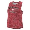Colosseum Women's Nebraska Cornhuskers Bunny Tank Red
