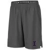 Colosseum Illinois Fighting Illini Woven Shorts Charcoal