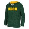 Colosseum Girls' North Dakota State Bison Kahuna Hoodie Forest