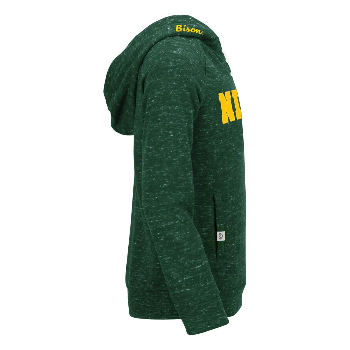 Colosseum Girls' North Dakota State Bison Kahuna Hoodie Forest 2 Colosseum Girls' North Dakota State Bison Kahuna Hoodie Forest - Image 2