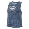 Colosseum Women's Nevada Wolf Pack Bunny Tank Navy