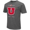 Colosseum Utah Utes Playbook T-Shirt Charcoal