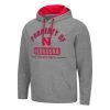 Colosseum Nebraska Cornhuskers Time Travelers Hoodie Grey