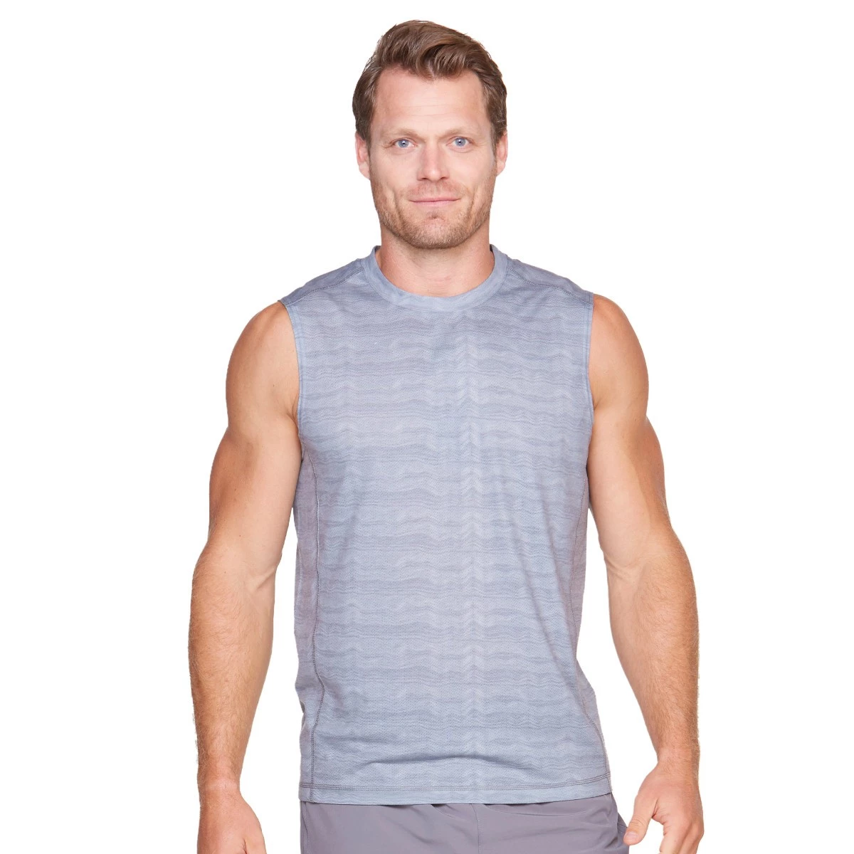Men's Colosseum Bruno Tank Top Smoked Pearl 5 Men's Colosseum Bruno Tank Top Smoked Pearl - Image 5
