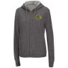 Colosseum Women's North Dakota State Bison Serenity Hoodie Grey
