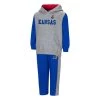 Colosseum Infant Kansas Jayhawks Fleece Set Royal