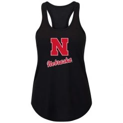Colosseum Women's Nebraska Cornhuskers Mila Tank Black