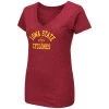 Colosseum Women's Iowa State Cyclones Playbook T-Shirt Cardinal
