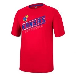 Colosseum Kansas Jayhawks McFiddish T-Shirt Red