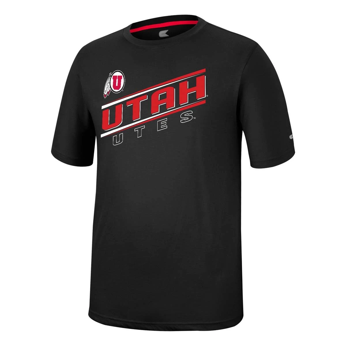 Colosseum Utah Utes McFiddish T-Shirt Red 1 Colosseum Utah Utes McFiddish T-Shirt Red