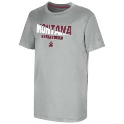 Colosseum Kids' Montana Grizzlies R.K. T-Shirt Grey Heather
