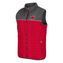 Colosseum Wisconsin Badgers Baskiceball Vest Red -Colosseum Sales Shop unnamed file 1676