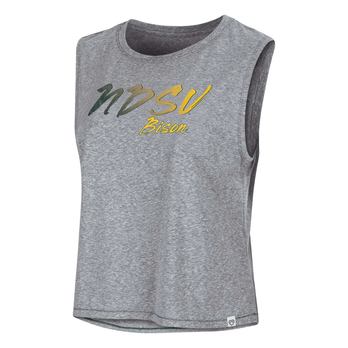 Colosseum Women's North Dakota State Bison Coolness Tank Heather Grey 2 Colosseum Women's North Dakota State Bison Coolness Tank Heather Grey - Image 2