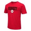 Colosseum Nebraska Cornhuskers Baseball T-Shirt Red
