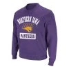 Colosseum Northern Iowa Panthers Now 22 Crewneck Sweatshirt Purple
